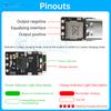 Модуль быстрой зарядки Li-Ion аккумуляторов 2S/3S DC 4.5-9.5V 3.7V с высокоэффективной быстрой зарядкой QC 18 Вт для дронов и электроинструмента