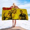 Полотенце для ванны C-Clash Band из микрофибры, мягкое, хорошо впитывающее влагу, дышащее, для девочек и детей, декоративное, с мультяшным рисунком, пляжное полотенце