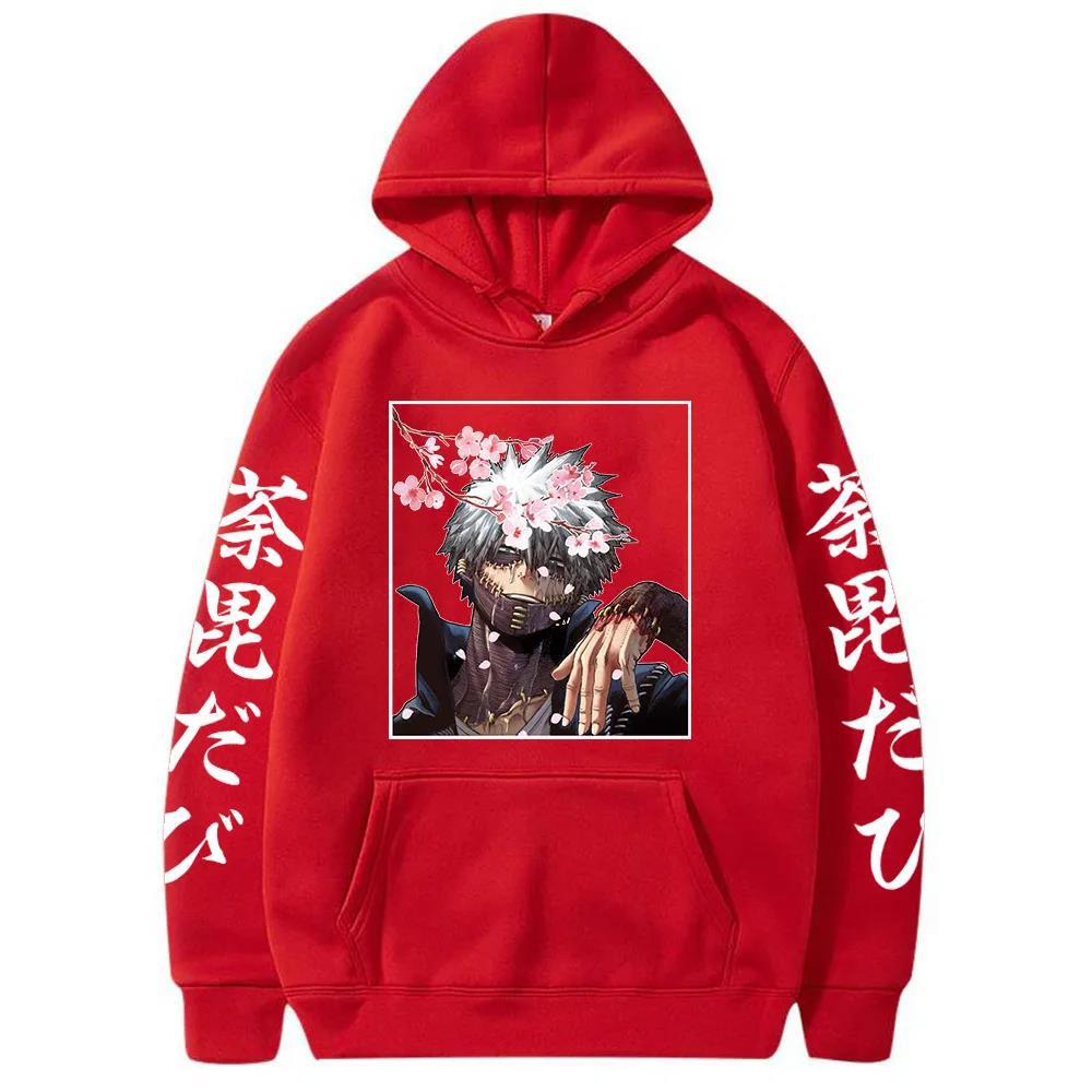 Манга Аниме Моя Геройская Академия Даби Худи Осенний Свитшот Мужской Женский Модный Дизайн Пуловер Мужские Толстовки