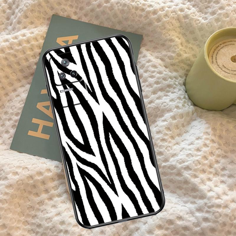 Animal Pattern Zebra Print Case For Xiaomi 14T 11T 12T 13T Pro 13 14 15 Ultra POCO X7 Pro X3 X5 X6 M6 F5 F6 Pro Cover