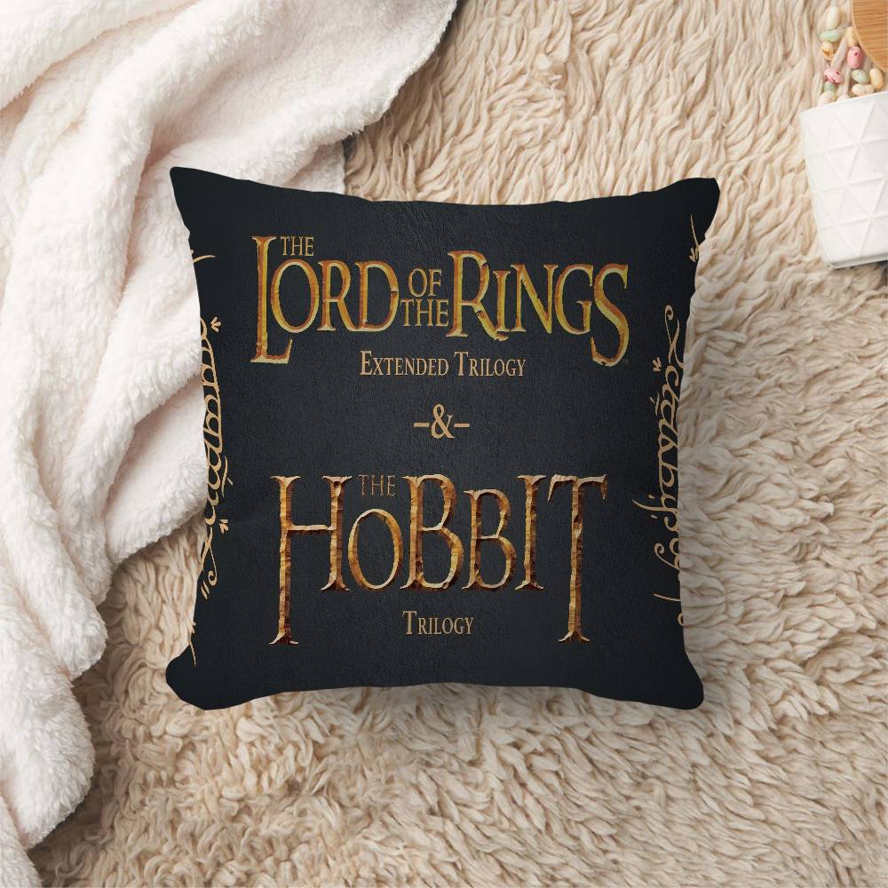 LLord of the Rings HHobbit Pillowcase toon Gift Cushion Cover Bedroom Home Sofa Chair Seat Decor pillow case