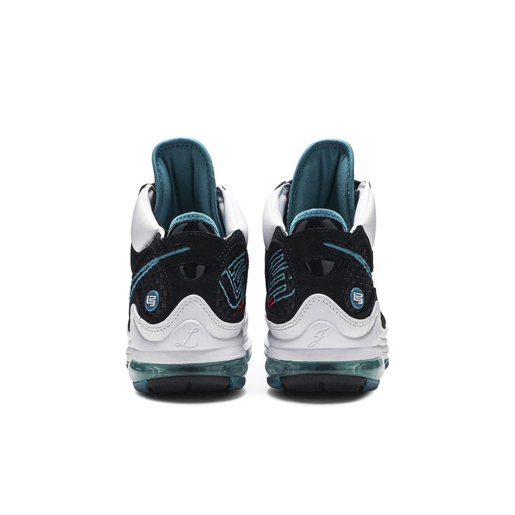 Nike Air Max LeBron 7 Retro QS 'Red Carpet' 2019 (Unisex) White / Black / Glass Blue / Chilling Red Basketball Shoes CU5133 100