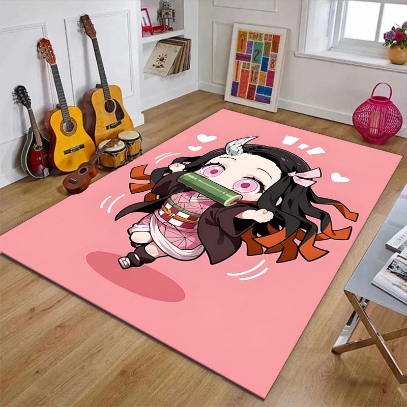 nezouko8Printed Area Rug Carpet for Bedroom Living Room Home Decor Rugs Mat Non Slip Mat Rug for Bedside
