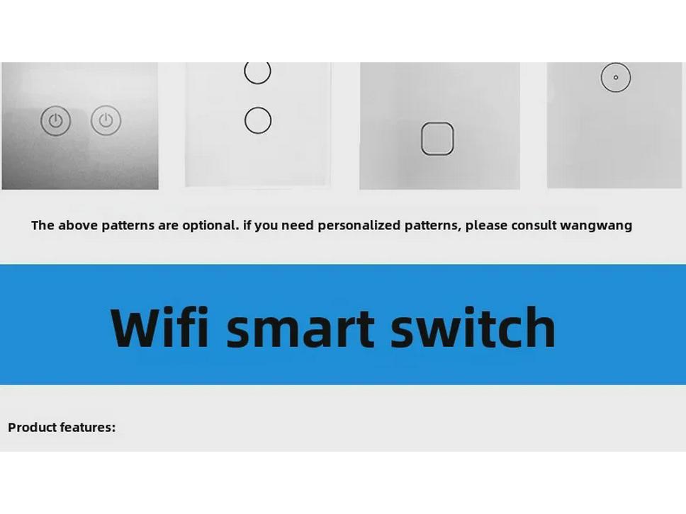 WiFi Smart Touch Switch - стандартная кнопка 120 США