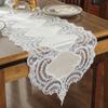 Table Runner Golden Velvet Europe Embroidered Table Flag Cover Luxury Lace Tv Cabinet Fabric Classical Coffee Wedding Decoration