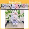 Rabbit Plush Charming Keychain Lovely Bunny Bag Pendant Cute Soft Toy For Ages All