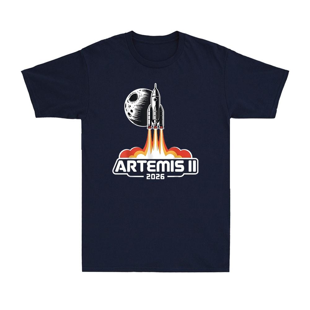 Artemis II Back to the Moon 2026 Space Unisexs TShirt
