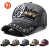 European and American Baseball Caps Retro and Old Casual Outdoor Sports Hats Spring and Autumn Sun Hats Letter Embroidery Peaked Caps Men