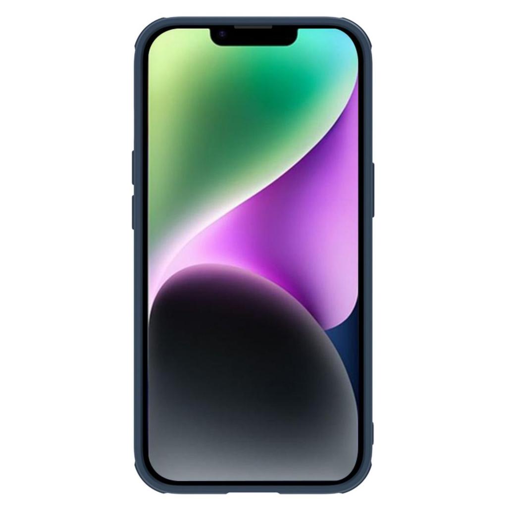Чехол Nillkin ArmorShield Blue с защитой камеры для iPhone 14