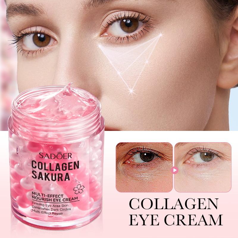 SADOER Multi-Active Nourishing and Moisturizing Eye Cream Sakura Collagen Eye Cream