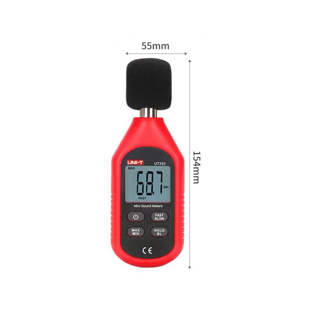 Data Hold Function Digital Sound Level Meter Portable SPL Meter Environmental Testing