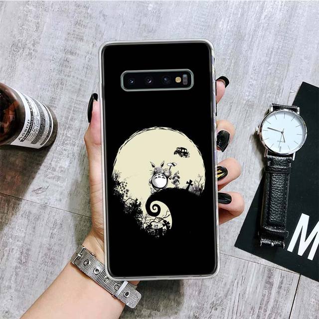 Чехол для телефона Totoro Studio Ghibli с аниме для Samsung Galaxy S20 Fe S10 Plus S21 S22 S23 Ultra S10e S9 S8 S7 Edge Fundas Cover Coque