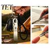Fishing Tweezers 1/3Pcs Mini Precision Keychain Tweezers, Portable EDC with Keyring Clip, Pocket Size Heavy Duty for Camping, Fishing, Jewelry,