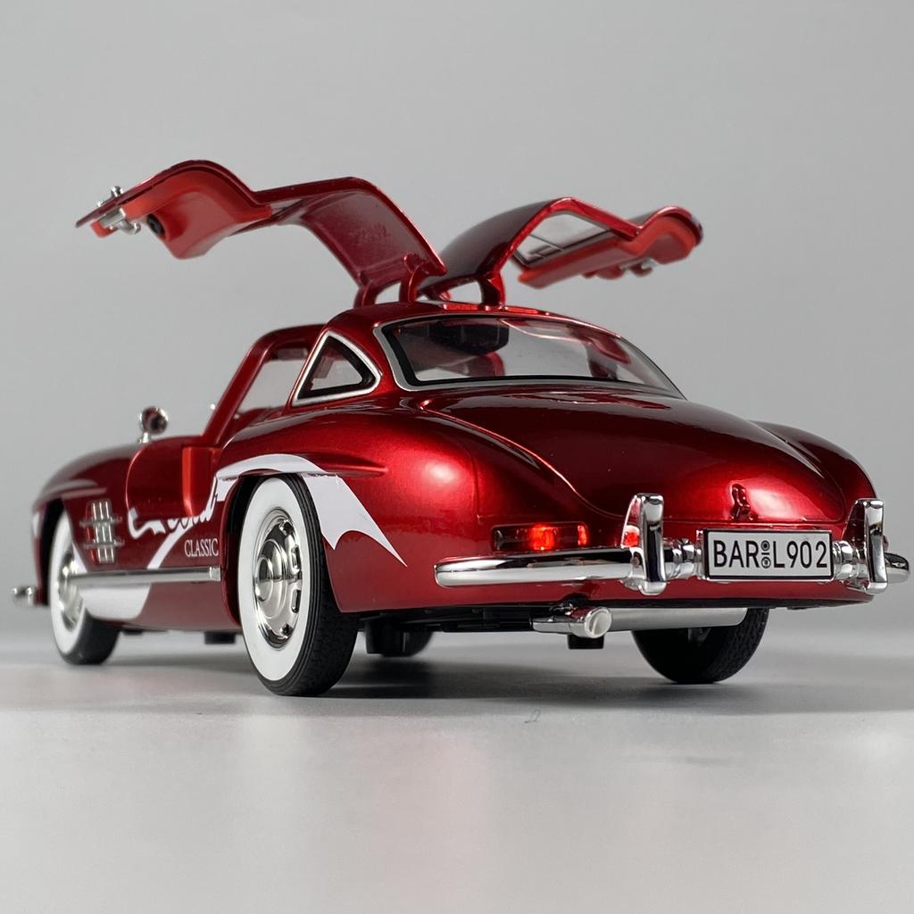 CTMMV1 1:24 Mercedes Benz 300SL Coca Cola Pepsi Cola Classic Vintage Car Alloy Metal Diecast Model Car Children's Toy Car Gifts For Boy