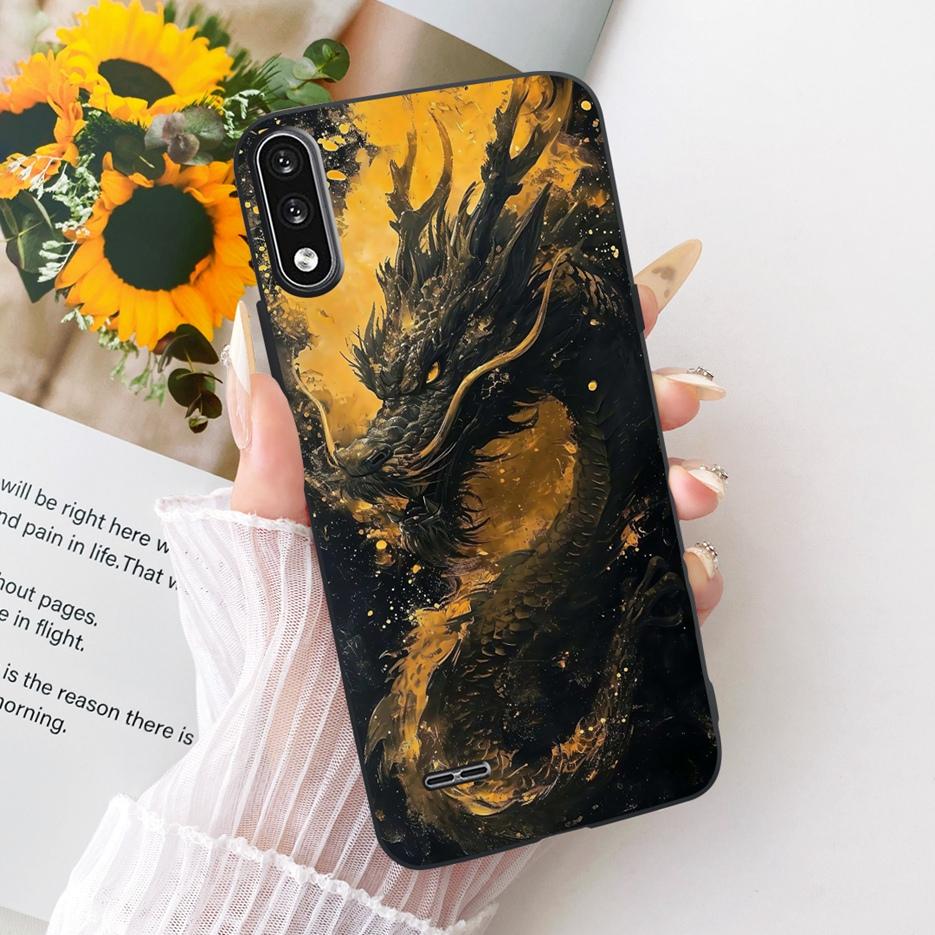 For LG K22 Case LM-K200 LMK200B Luxury Butterfly Tree Painted Cover Soft Silicone Phone Case For LG K22 K 22 LGK22 Fundas Bumper