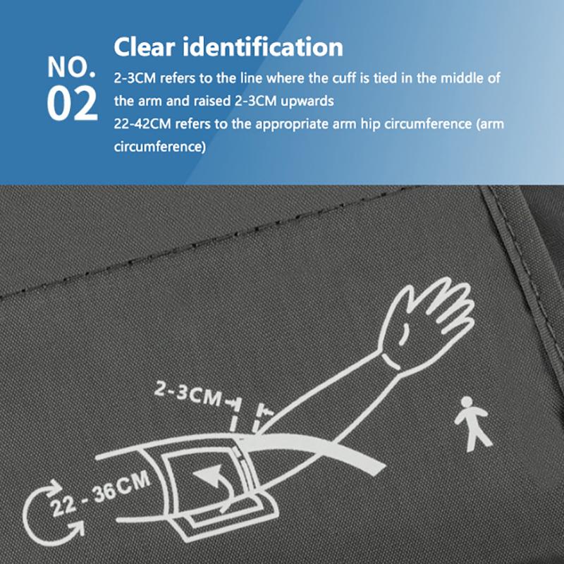 Adult Arm Blood Pressure Cuff Belt 22-32Cm/22-42Cm Tonometer Sphygmomanometer Upper Cuff For Arm Blood Pressure Monitor Meter