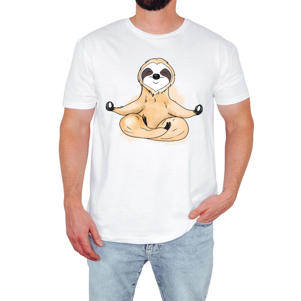 Funny Sloth Mens T-Shirt Relaxed Sloth Animal Lover Cute Birthday Gift