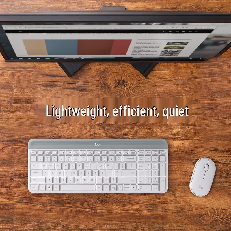 Беспроводной комплект Logitech MK470 Slim (тонкая клавиатура и мышь)