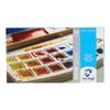 Talens Solid Watercolor Paint Van Gogh Set In Plastic Case Half Pan 24-Color T.20HP8624