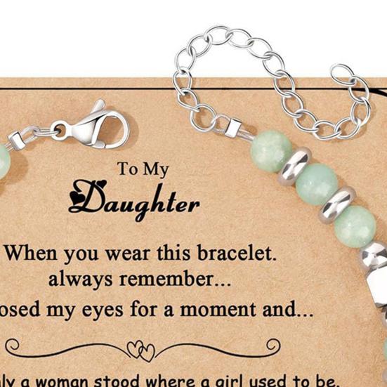 Inspirational Healing Bracelets Gifts for Women, Sunflower Natural Stone Beads Bracelet, Adjustable Cord Jewelry for Birthday, Anniversary Gifts