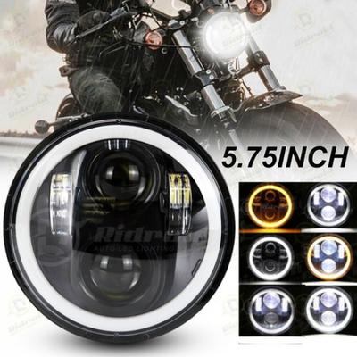 Светодиодный проектор ДХО фары 5-3/4 5,75" для Harley Davidson Dyna Street Bob FXDB