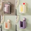 Modern Sucker Wall Mounted Wipe Box For Bathroom Bedroom Organization