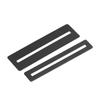 PATIKIL Guitar Fingerboard Guard Stainless Steel Fretboard Protector Black for Dressing and Polishing Frets