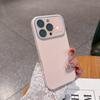 Large Window Camera Protection Silicone Case For iPhone 17 16 15 14 13 12 11 Plus Pro Max Solid Color Matte Shockproof Cover