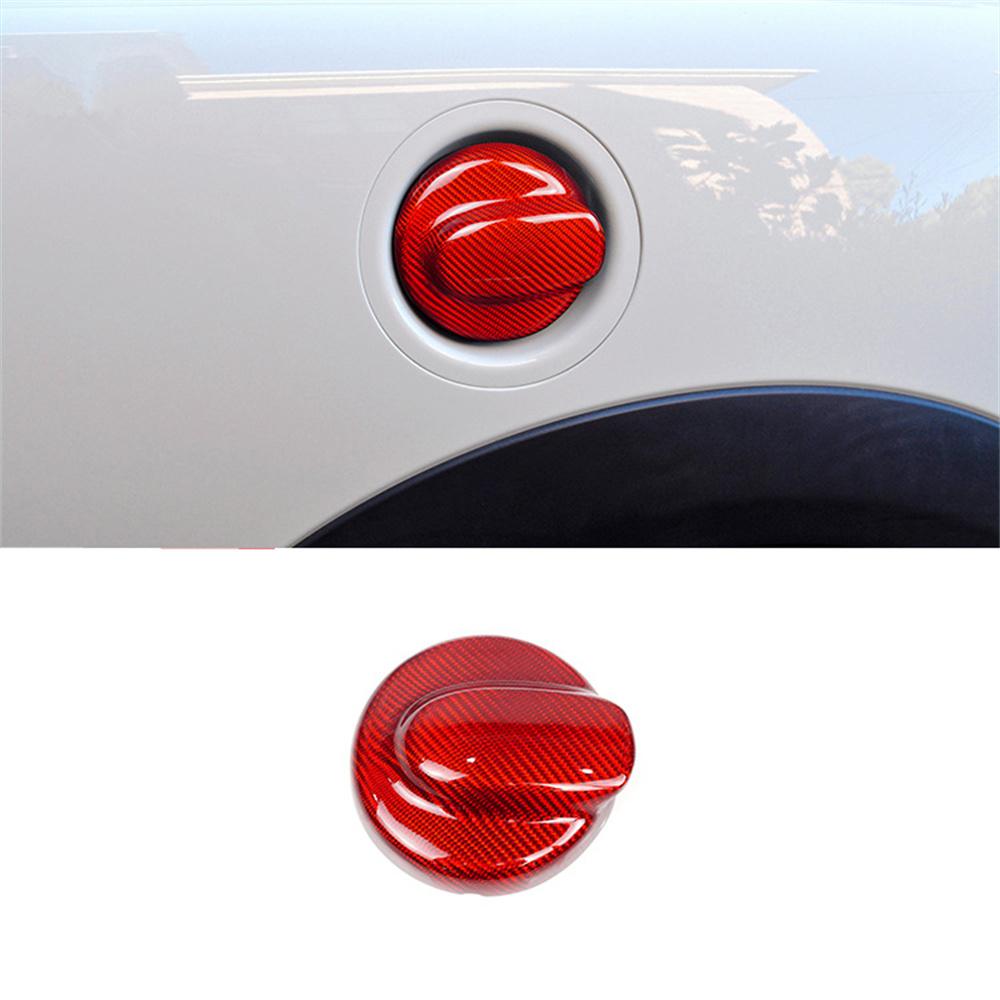 Carbon Fiber Black Fuel Tank Cover Cap For Mini Cooper R Series R55 R56 R57 2.0T