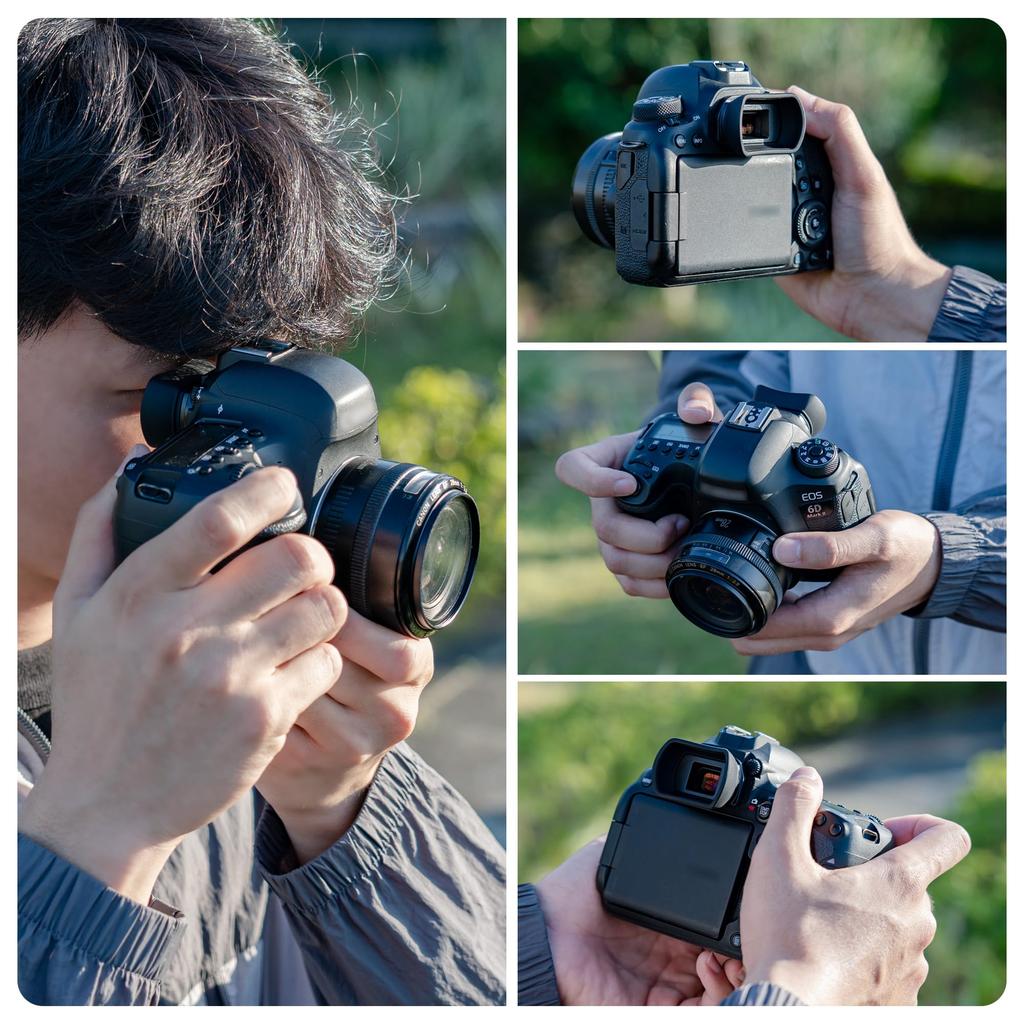 Extension Type Compatible with Canon EOS 6D Mark 5D Mark Kiss X70 eyepiece Eyecup/Eyepiece 850D, II, 6D, II, 5D, 90D, 80D, 9000D, 70D, 60D, X10i, X10,