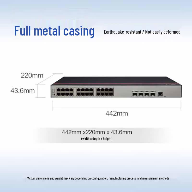 Huawei S2730S-S24FP4S-A 24-Port (12 FE + 12 GE) PoE Access Switch
