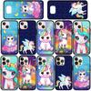 Чехол для телефона Samsung Galaxy S25 S24 S23 iPhone 16 15 Xiaomi Redmi Note 14 13 12 16E X 11 Pro Max OPPO Moto G85 G54 Huawei Poster Unicorn Horse Cover