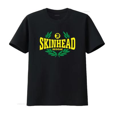 Футболка Skinhead Reggae с оливковым венком и шлемом спартанца XXL винтажная стираная модная графическая топ для повседневной носки