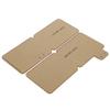 2Pcs Acrylic Card Template Clear Transparent Leather HandMade Craft DIY Tool AAB359