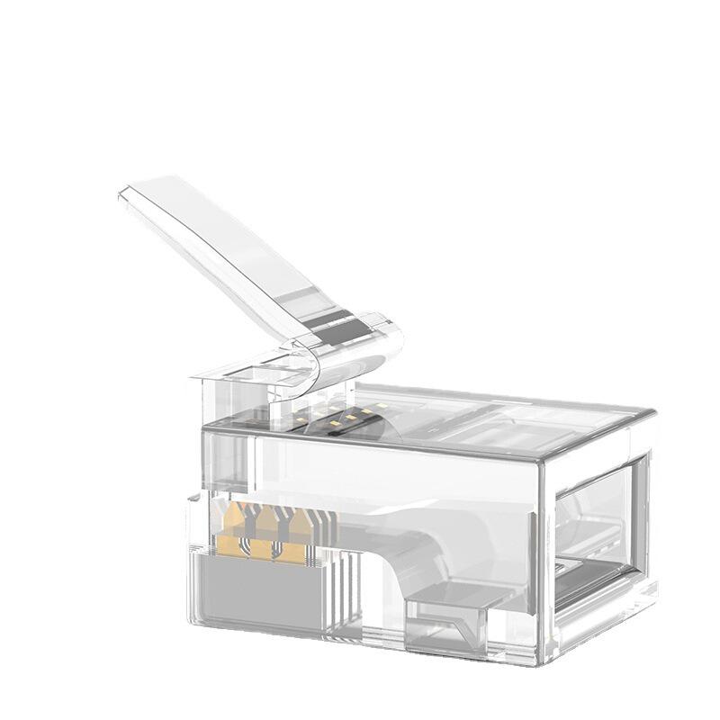 Biaz Высококачественный телефонный разъем RJ11 6P4C