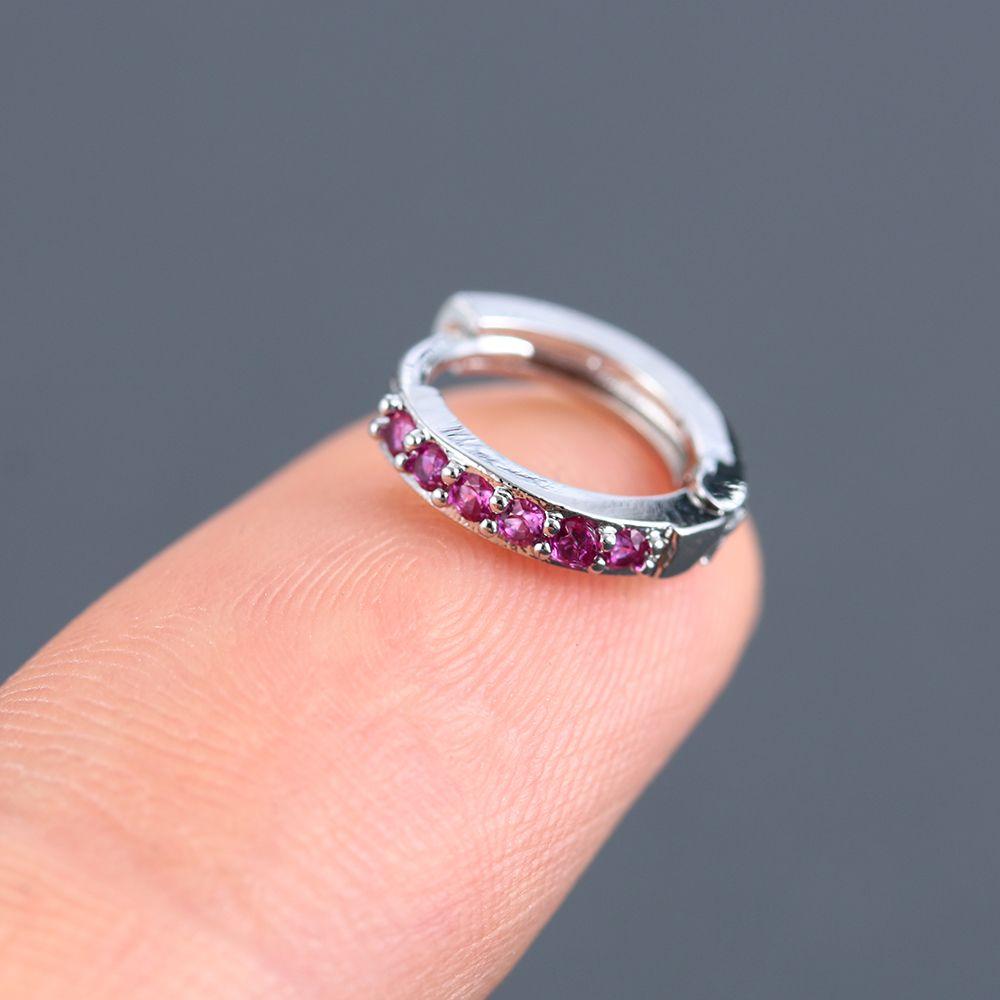 Tragus Daith Conch Snug CZ Ear Piercing Cubic Zirconia Colorful CZ Earrings Zircon Ear Stud