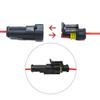 1/2/3/4 Pin Waterproof Connector Kit 300V 12V Waterproof Design Wire Harness Plug Male And Female Pair
