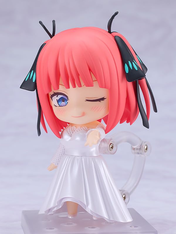 Nendoroid The Quintessential Quintuplets Нино Накано Свадебное платье Пластиковая окрашенная подвижная фигурка Ver. Немасштабируемый