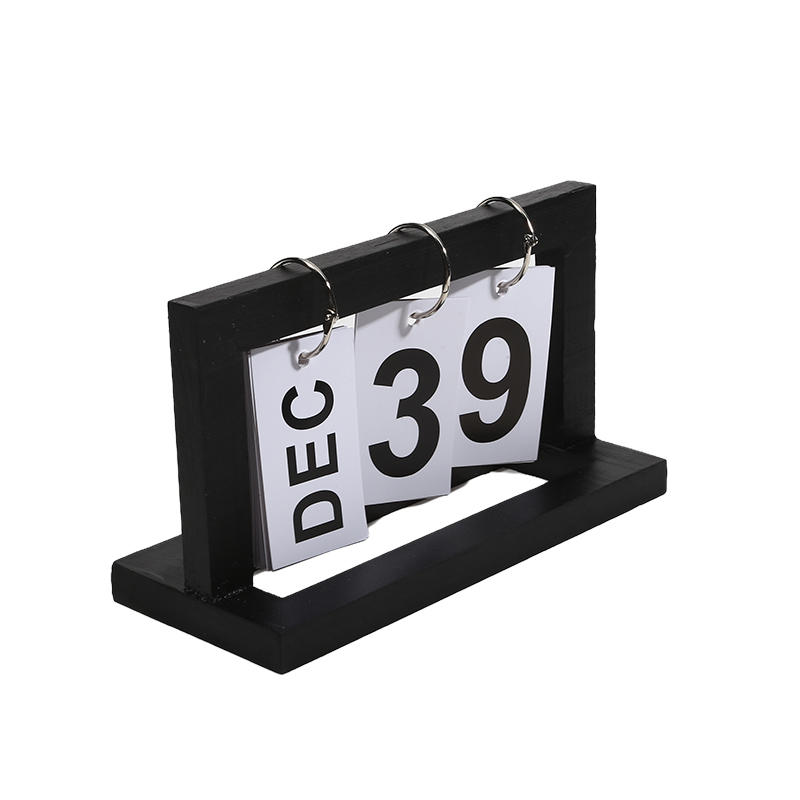 Деревянный Винтажный Вечный Календарь Сделай Сам Перекидной Планер Рустикальный Декоративный Домашний Календарь Кафе Настольный Офисные Принадлежности Для Домашнего Декора Кафе Витрина Офис