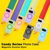IMAK For Google Pixel 10/10 Pro Case Compatible with MagSafe Candy Color Anti Drop TPU+PET Back Cover