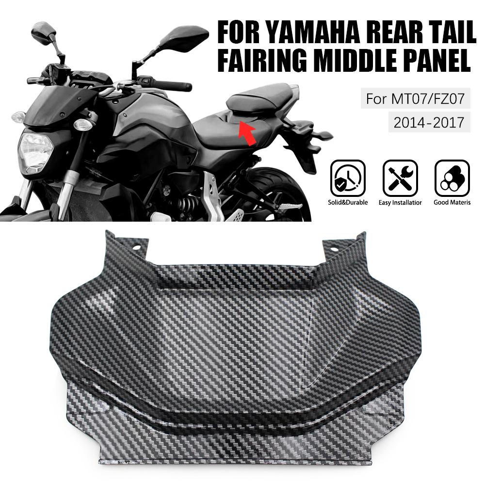 Motorcycle Upper Rear Center Tail Seat Fairing Rear Tail fairing Middle Panel For YAMAHA MT07 MT 07 FZ07 FZ 07 2014 2017