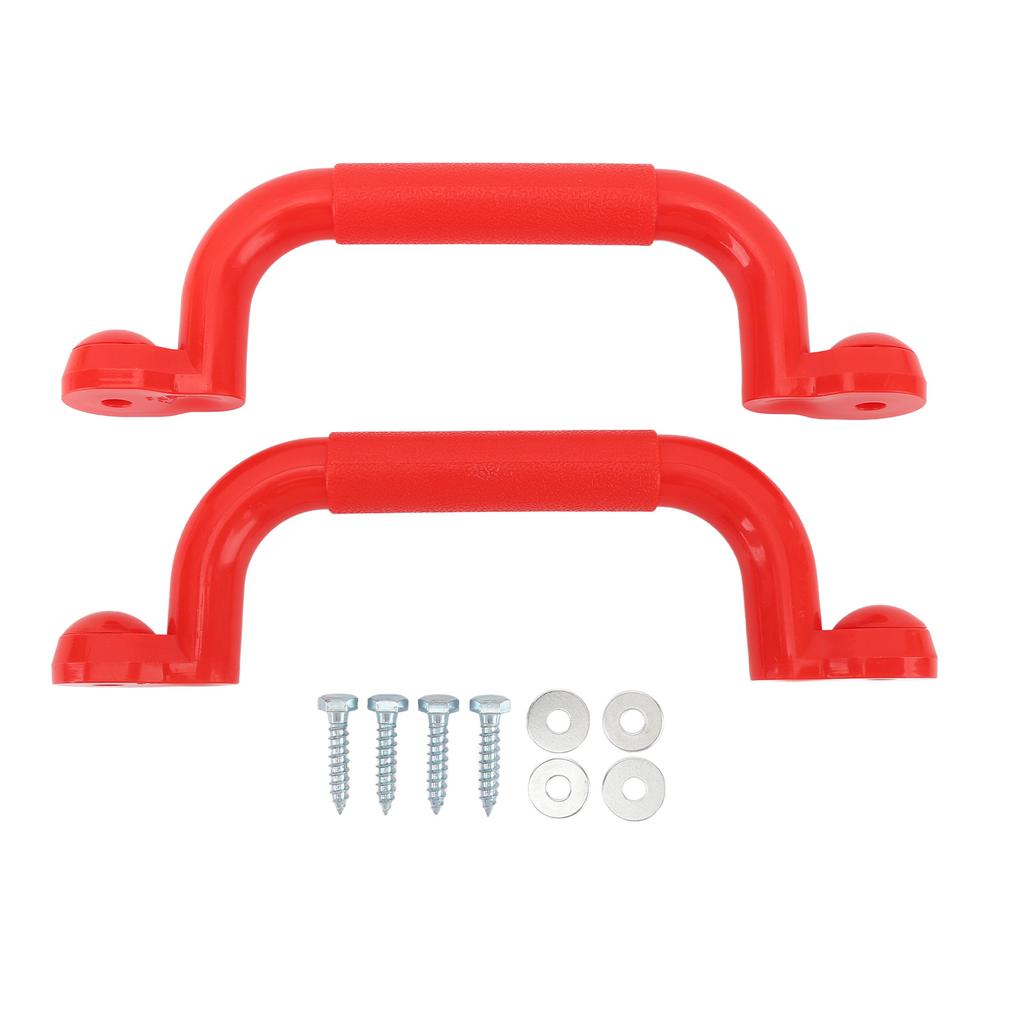 1 Pair Playground Handles Professional Versatile Slip Resistance Sturdy Large Safety Hand Grips for Playset Climbing