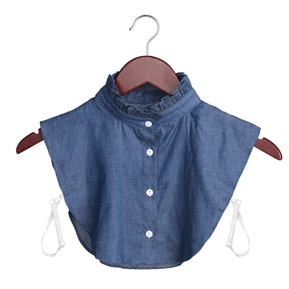 Лацкан Леопардовый Зернистый Ковбойская Классическая Блузка Ложный Воротник Хлопковая Одежда Аксессуары Рубашка Накладной Воротник