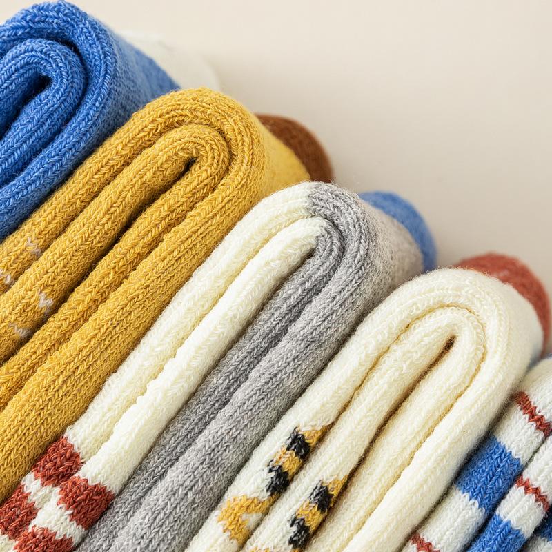 Детские носки Утолщенные махровые носки для мальчиков Термофлисовые носки-трубы Детские носки Детские чулки