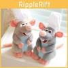Plush Ratatouille Mouse Toy Headband Adorable Hair Accessory Stuffed Doll Gift