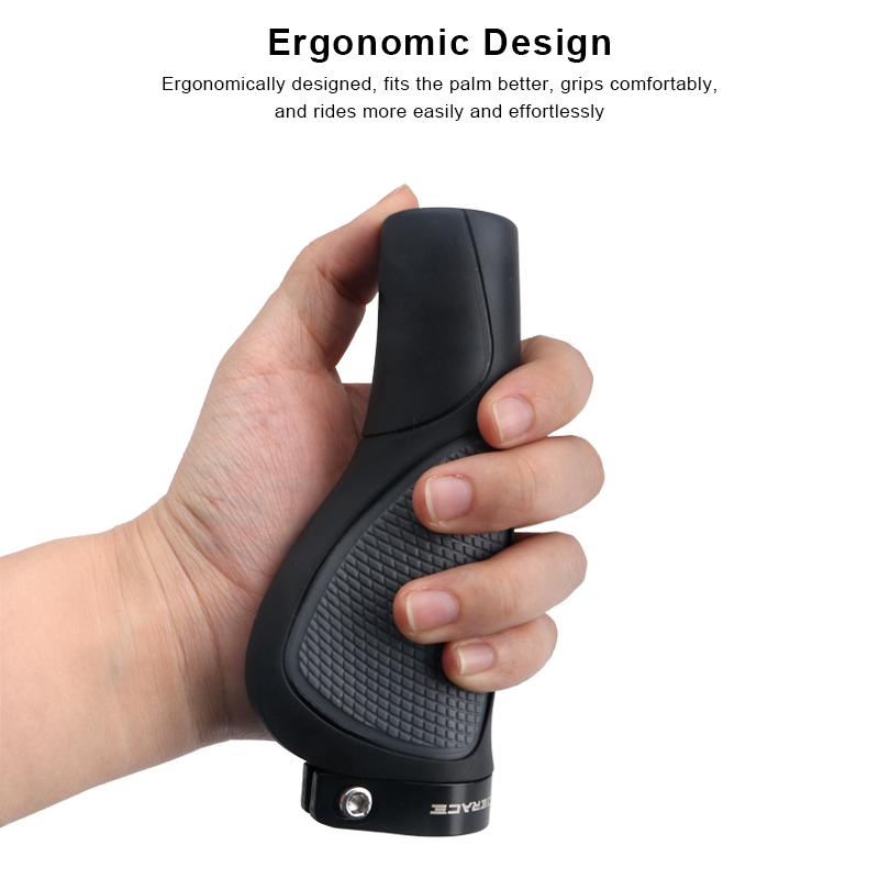 Крышка руля горного велосипеда, удобные эргономичные мягкие резиновые противоскользящие замки на ручке, велосипедная ручка MTB, конец руля