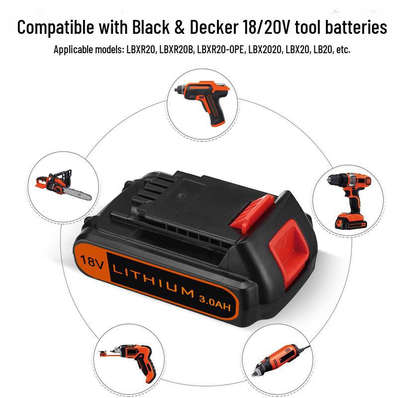 Литиевая батарея Black & Decker 18 В - LB20, LBX20, LB2X4020