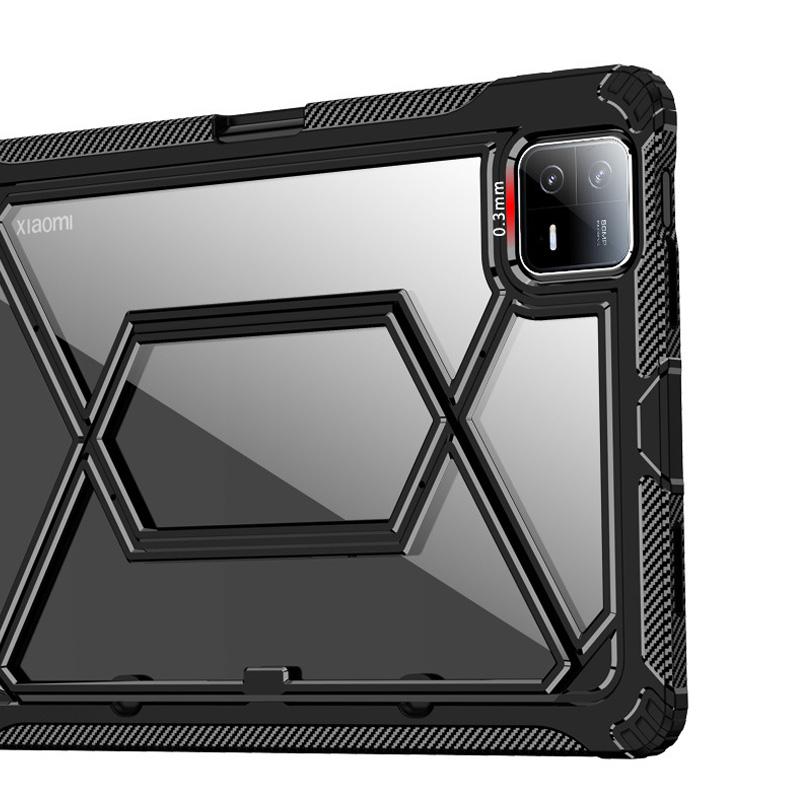 Чехол для планшета Xiaomi Pad 6 Pro, 11 дюймов, прозрачный магнитный чехол-подставка с кристаллами для Xiaomi Mi Pad 6, 2 в 1, жесткий чехол с невидимым кронштейном