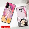 Убийца демонов Kimetsu No Yaiba Kamado Nezuko для Samsung Galaxy A60 A31 A51 A71 A52 A32 4G 5G A50 A70 стеклянный чехол для телефона