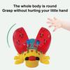Electric Ladybug Toys Gentle Music Corrosion Resistant Broken-proof Brain Development Educational Ladybug Toy for Kids